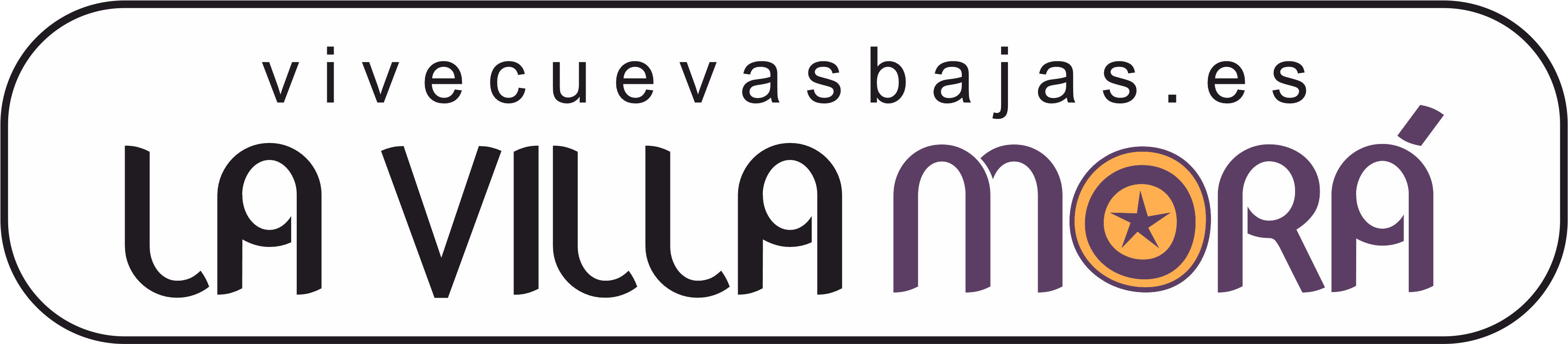 Marca oficial La Villa Morá de Cuevas Bajas.