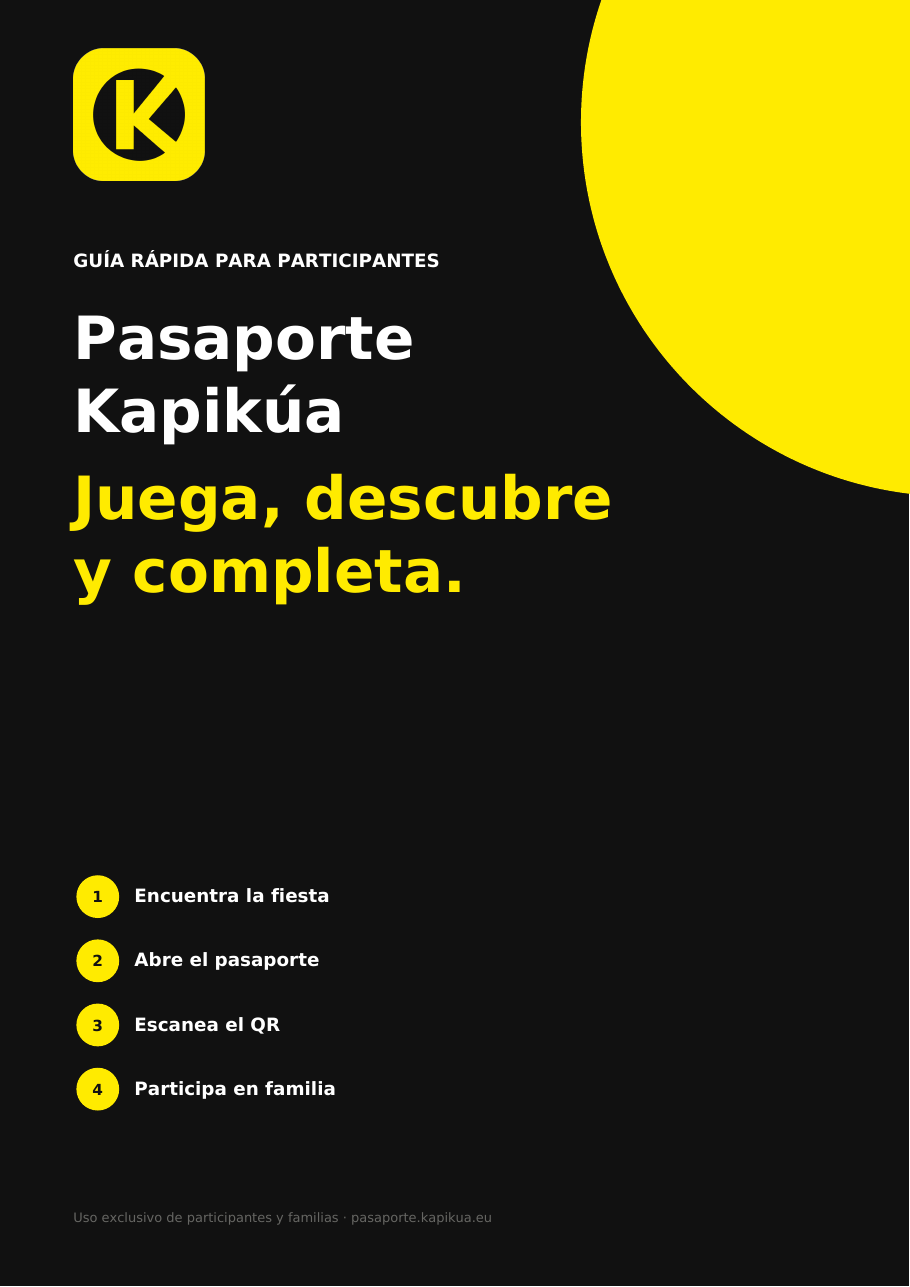 Portada del Manual básico de Pasaporte Kapikúa